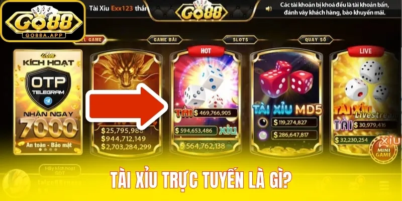 Tài Xỉu trực tuyến là gì?