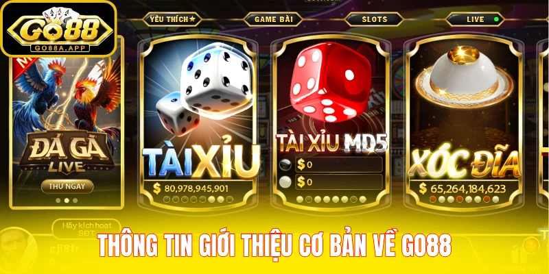 Thông tin giới thiệu cơ bản về Go88